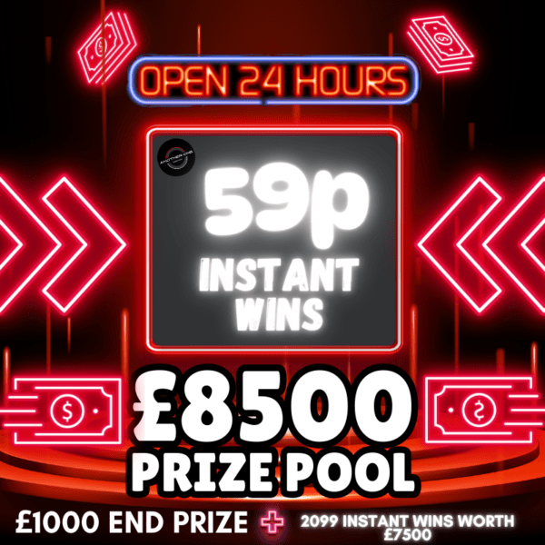 59p INSTANT WIN - OPEN 24/7