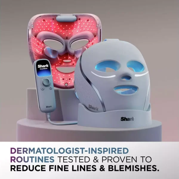 Shark CryoGlow Light Therapy Face Mask - Image 3