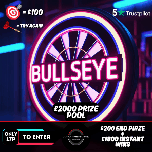 BULLSEYE (£2000 PRIZE POOL)