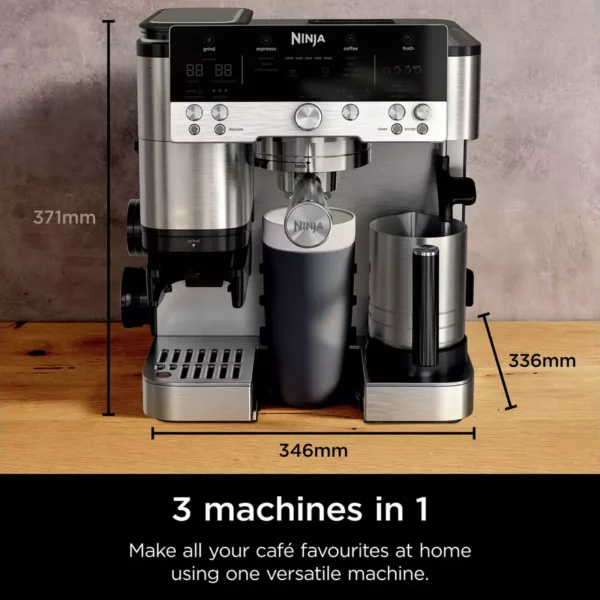 Ninja Luxe Cafe Premier Espresso Coffee Machine - Image 2